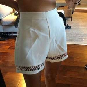 Missguided High waisted white shirts